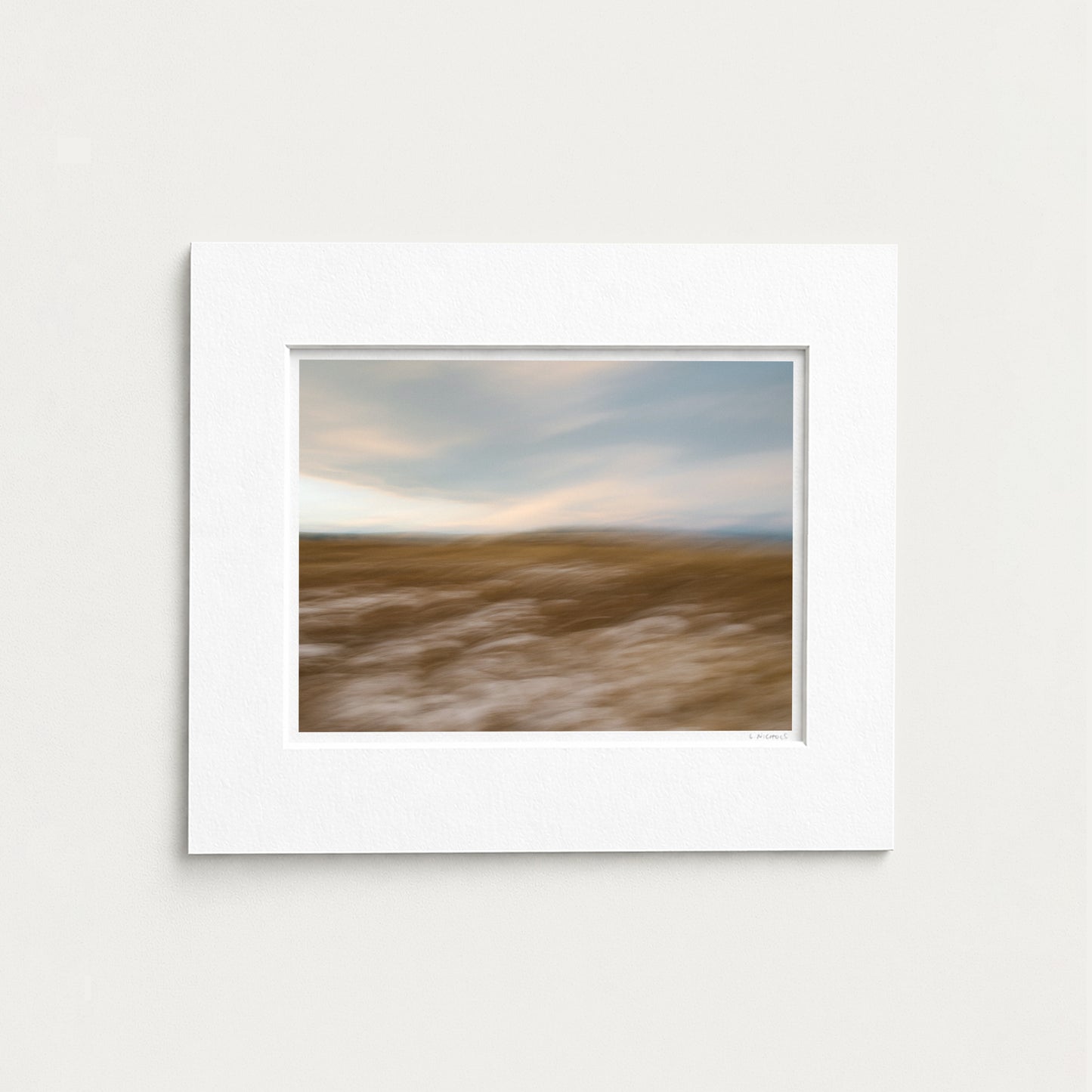 SOJOURN IV - 12x16 Matted Print