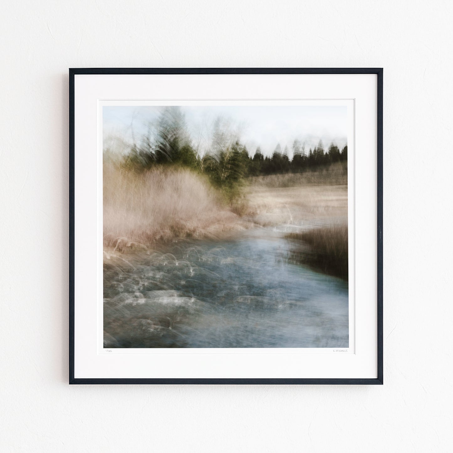 A PLACE OF RETURNING (edition 1/25) - 10x10 Framed Print
