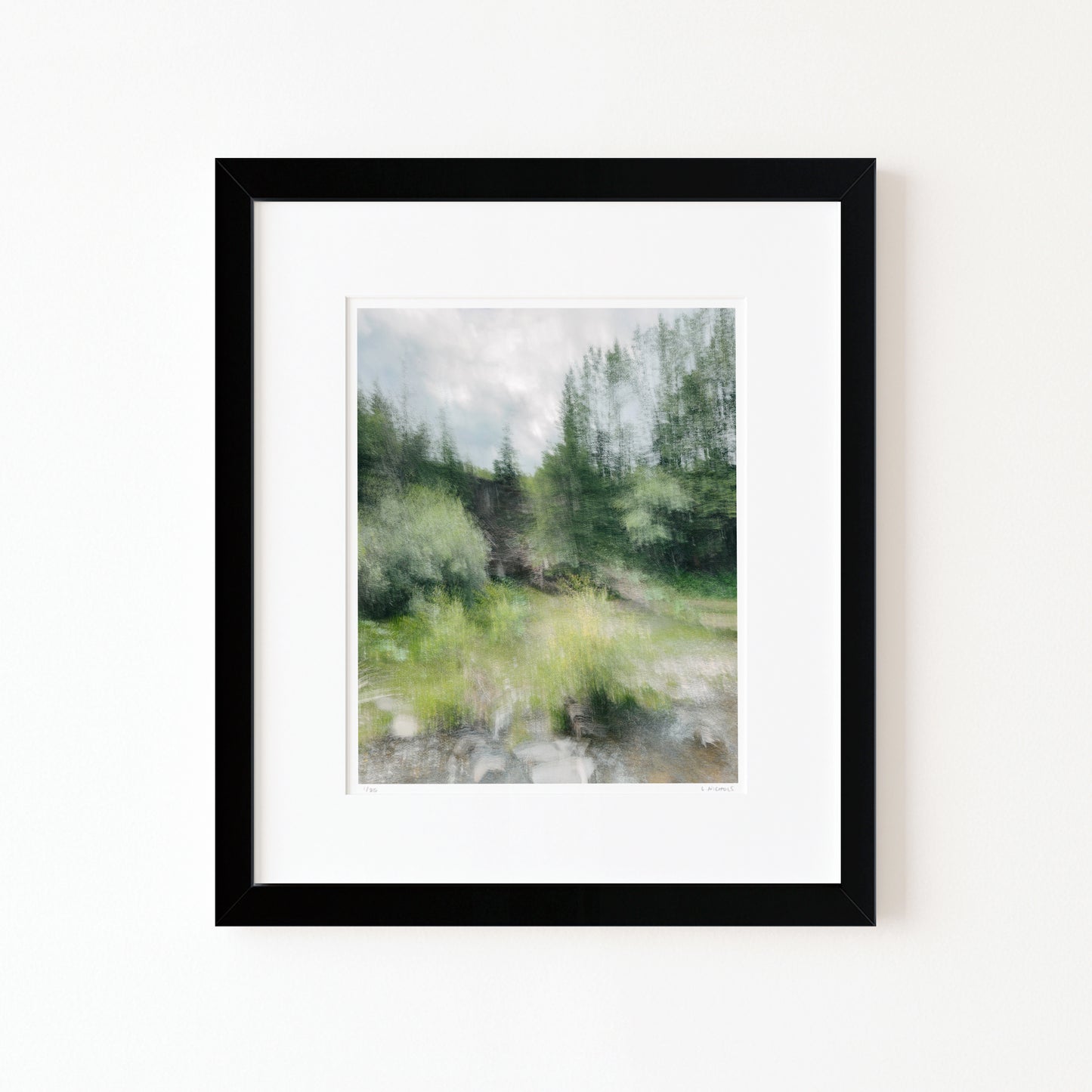 FALLS EDGE (edition 1/25) - 10x8 Framed Print
