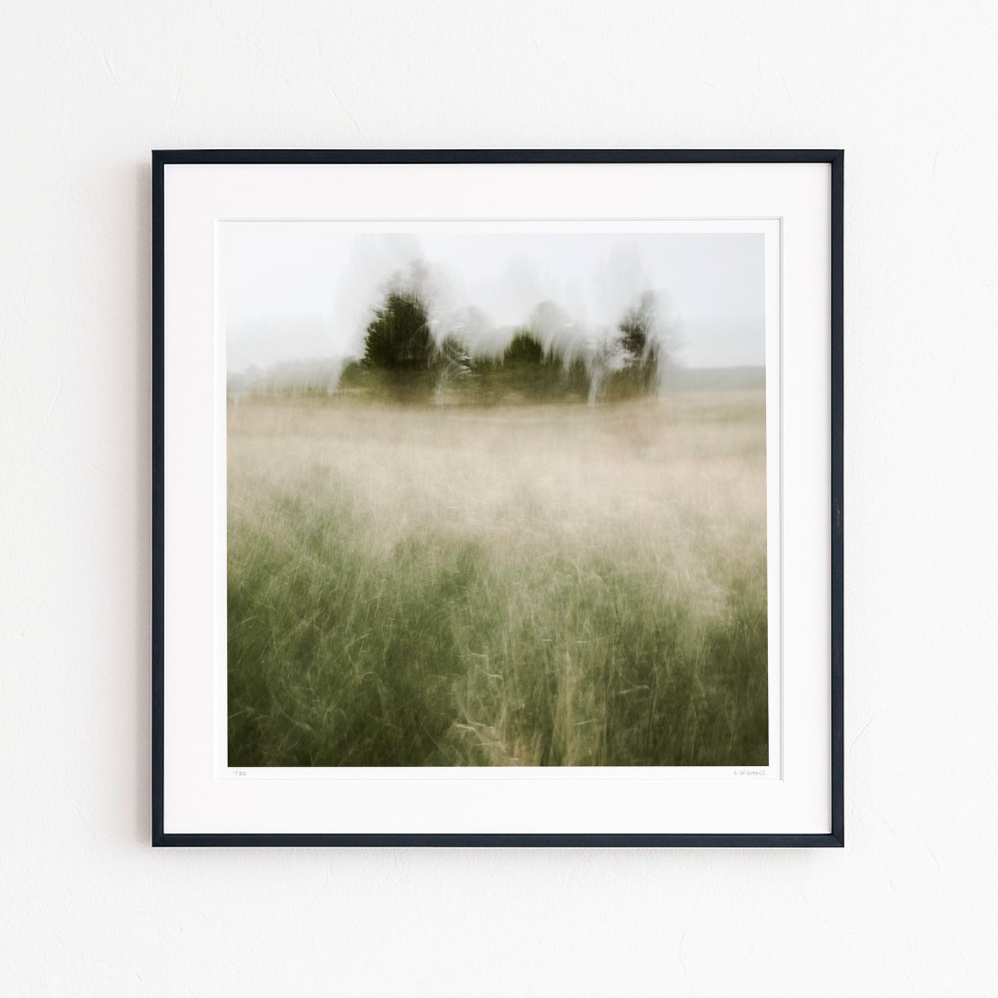 FIELD OF MEMORY (edition 1/25) - 10x10 Framed Print