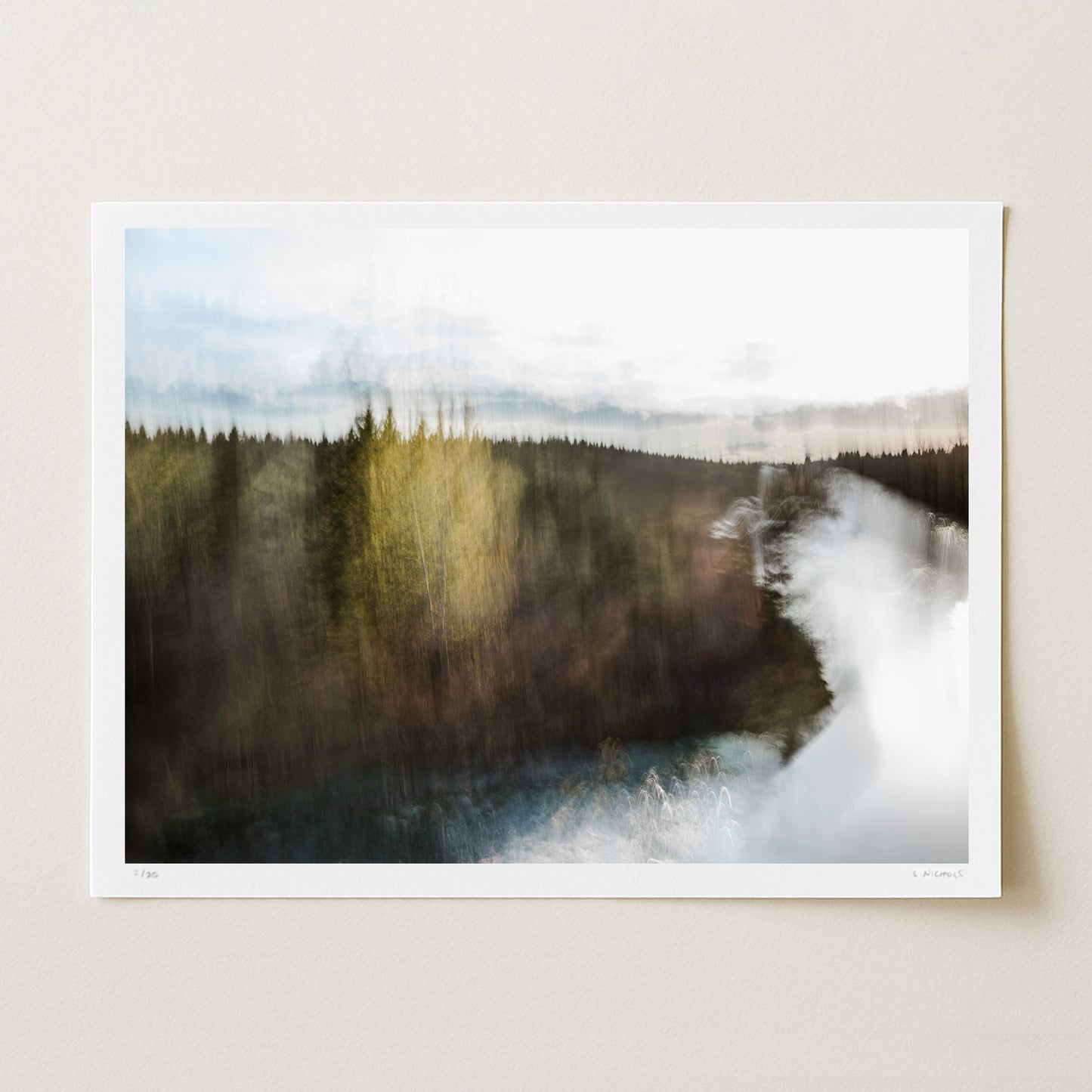 GATHERING LIGHT (edition 2/25) - 12x16 Print