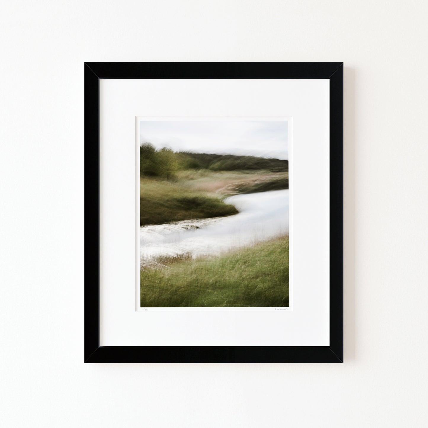 QUIET BEND (edition 1/25) - 10x8 Framed Print