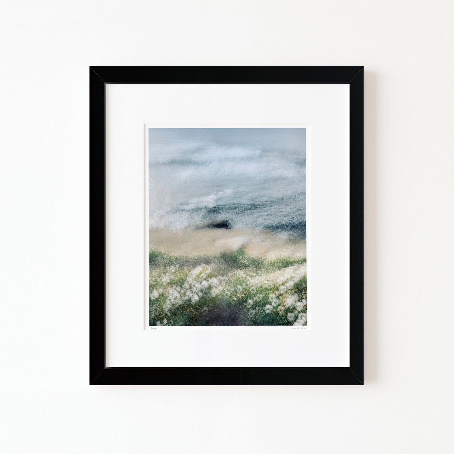 SHORELINE BLOSSOMS I (edition 2/25) - 10x8 Framed Print