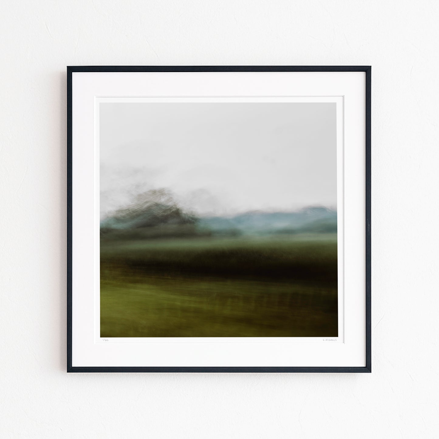 STILL ELSEWHERE I (edition 1/25) - 10x10 Framed Print
